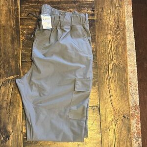 Zyia Gray Cargo Joggers